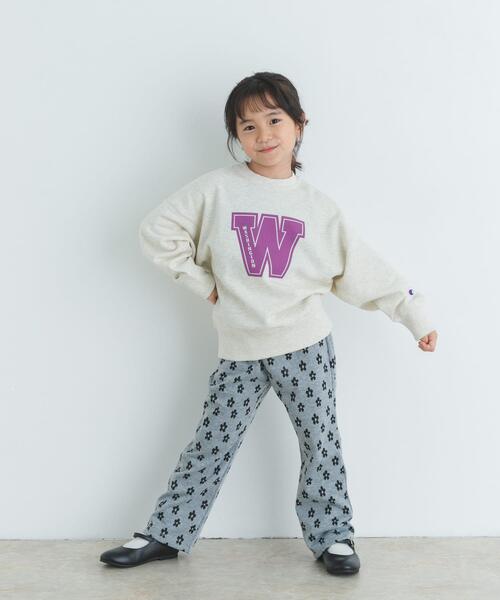 URBAN RESEARCH DOORS（アーバンリサーチドアーズ）の「『WEB/一部店舗限定サイズ』フラワージャガードパンツ(KIDS)（その他パンツ・キッズ・グレー/ネイビー・105/120/135/150）」の5枚目の写真