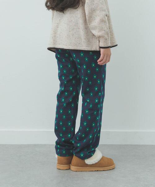 URBAN RESEARCH DOORS（アーバンリサーチドアーズ）の「『WEB/一部店舗限定サイズ』フラワージャガードパンツ(KIDS)（その他パンツ・キッズ・グレー/ネイビー・105/120/135/150）」の21枚目の写真