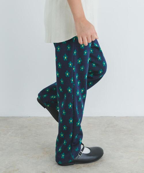 URBAN RESEARCH DOORS（アーバンリサーチドアーズ）の「『WEB/一部店舗限定サイズ』フラワージャガードパンツ(KIDS)（その他パンツ・キッズ・グレー/ネイビー・105/120/135/150）」の15枚目の写真