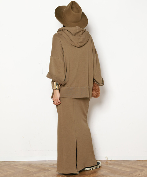 AP STUDIO ウールミックススウェットスカート ウールミックススウェットスカート（その他スカート）｜AP