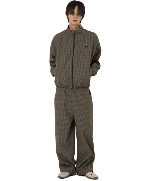 OY（オーワイ）の「『OY/オーワイ』O LOGO CHECK TRACK PANTS/O ロゴチェックトラックパンツ（その他パンツ・レディース・ブラウン/ブラック・L/M）」の14枚目の写真