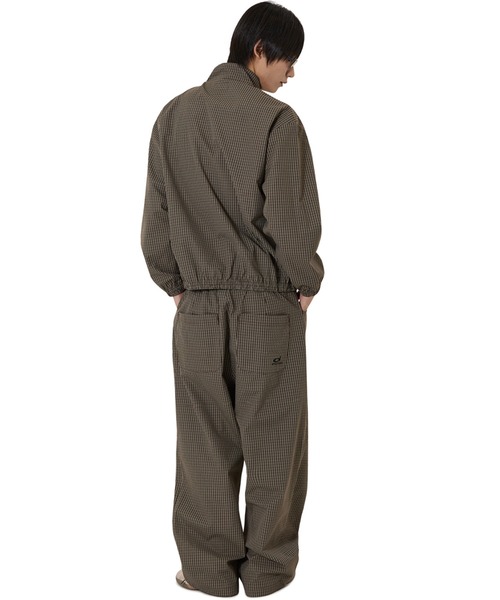 OY（オーワイ）の「『OY/オーワイ』O LOGO CHECK TRACK PANTS/O ロゴチェックトラックパンツ（その他パンツ・レディース・ブラウン/ブラック・L/M）」の15枚目の写真