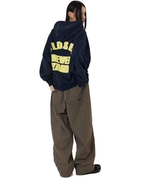 OY（オーワイ）の「『OY/オーワイ』O LOGO CHECK TRACK PANTS/O ロゴチェックトラックパンツ（その他パンツ・レディース・ブラウン/ブラック・L/M）」の13枚目の写真