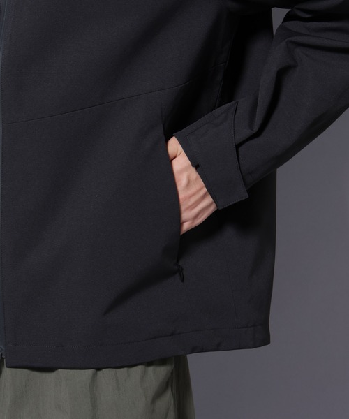 NANO universe（ナノユニバース）の「３レイヤーフーディブルゾン（ブルゾン・メンズ・ブラック/ダークカーキ・S/M/L）」の21枚目の写真