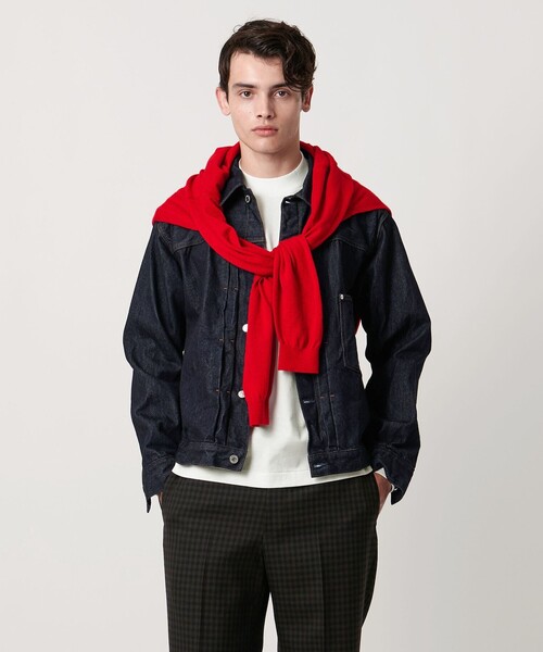 UNITED ARROWS（ユナイテッドアローズ）の「SARROWS オーガニックコットン モックネック ロングスリーブ Tシャツ（Tシャツ/カットソー・メンズ・ホワイト/ダークグレー・S/M/L/XL）」の3枚目の写真