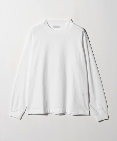 UNITED ARROWS（ユナイテッドアローズ）の「SARROWS オーガニックコットン モックネック ロングスリーブ Tシャツ（Tシャツ/カットソー・メンズ・ホワイト/ダークグレー・S/M/L/XL）」の16枚目の写真