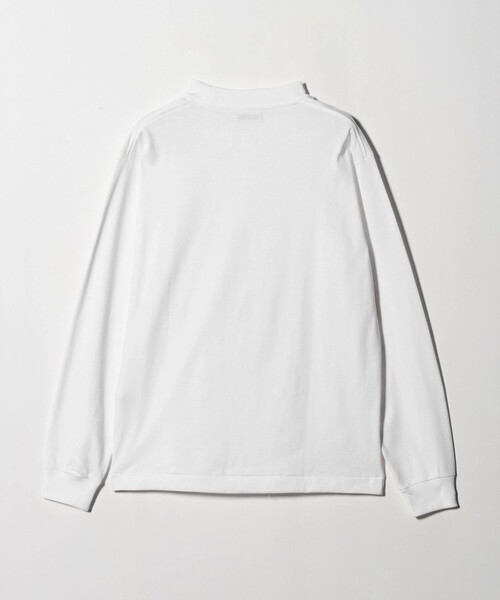 UNITED ARROWS（ユナイテッドアローズ）の「SARROWS オーガニックコットン モックネック ロングスリーブ Tシャツ（Tシャツ/カットソー・メンズ・ホワイト/ダークグレー・S/M/L/XL）」の17枚目の写真