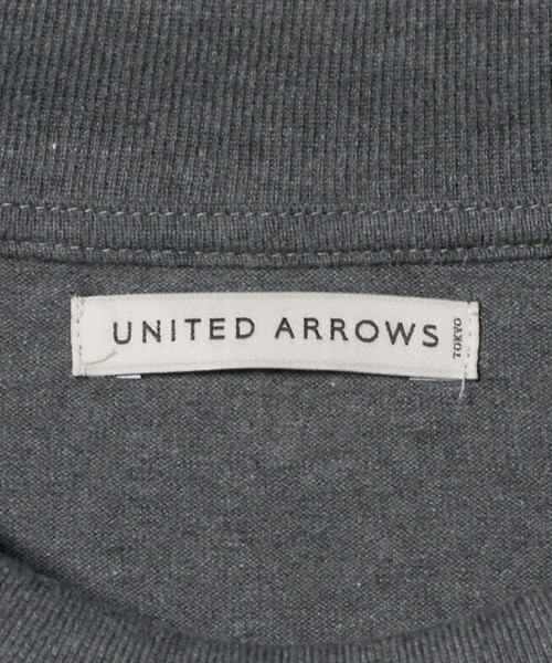 UNITED ARROWS（ユナイテッドアローズ）の「SARROWS オーガニックコットン モックネック ロングスリーブ Tシャツ（Tシャツ/カットソー・メンズ・ホワイト/ダークグレー・S/M/L/XL）」の20枚目の写真