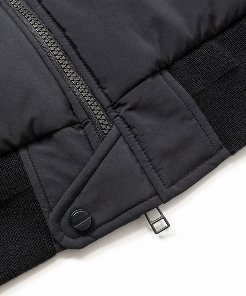 meanswhile（ミーンズワイル）の「Loop Zip MA1（MA-1・メンズ・ブラック/カーキ・4(XL)/3(L)/2(M)/1(S)）」の8枚目の写真