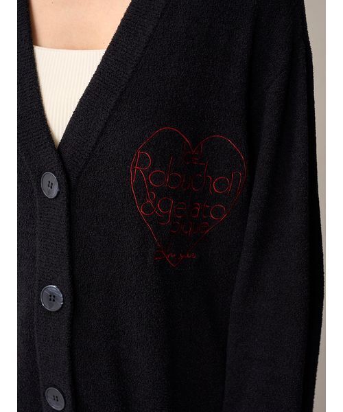 JOEL ROBUCHON】スムーズィーシルクカーディガン（ルームウェア