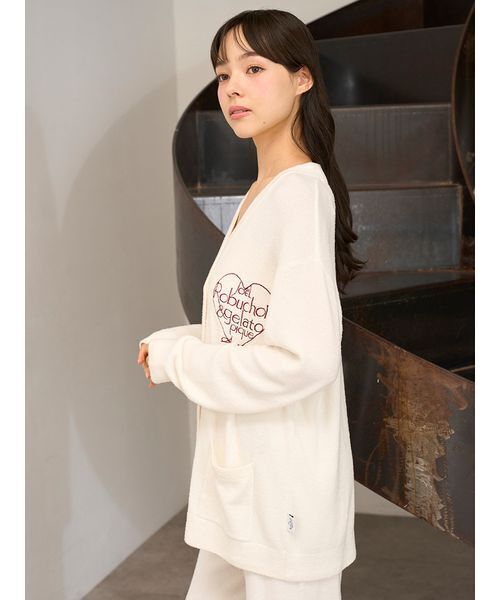 ジェラピケ　山田涼介 スムーズィーシルクカーディガン JOEL ROBUCHON】スムーズィーシルクカーディガン山田涼介 ジェラピケ