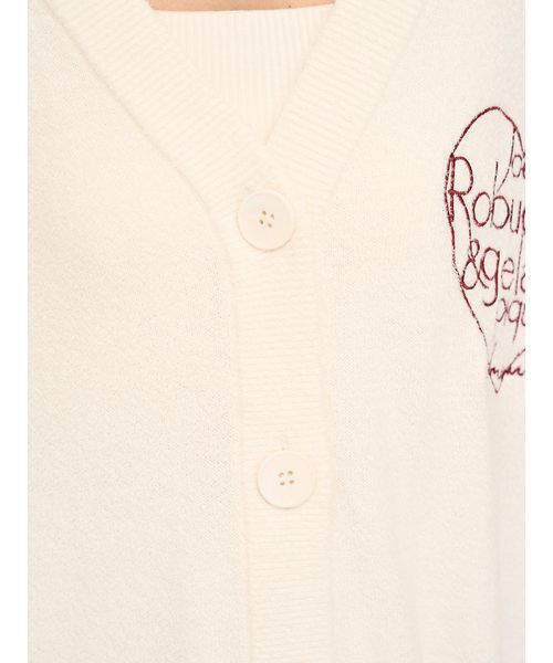 JOEL ROBUCHON】スムーズィーシルクカーディガン（ルームウェア