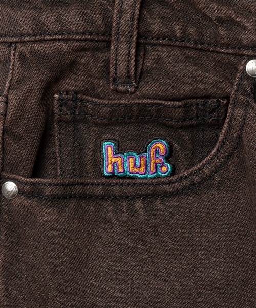 HUF(ハフ)の「CROMER WASHED PANT(デニムパンツ・メンズ・ブラウン系その他/ベージュ系その他・30/32/34/28/36)」の15枚目の写真