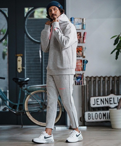 mpa3929-Distinctive Cardboard Knit Parka パーカー(F25F140