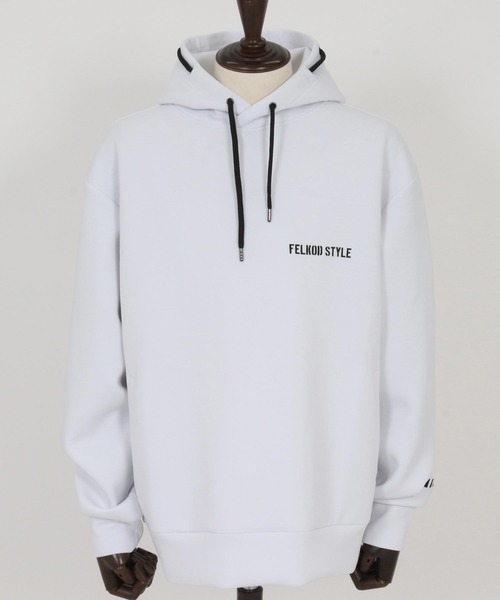 mpa3929-Distinctive Cardboard Knit Parka パーカー(F25F140