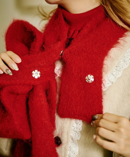 クティールとレトロ】リボンマフラー（マフラー）｜kutir