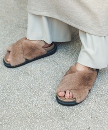 Gready Brilliant | ファーサンダル(サンダル)