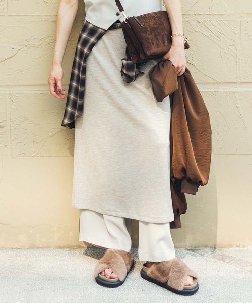 Gready Brilliant（グレディブリリアン）の「ファーサンダル（サンダル・レディース・モカ・L/M）」の6枚目の写真