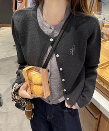 レイヤード風デザインカーディガン