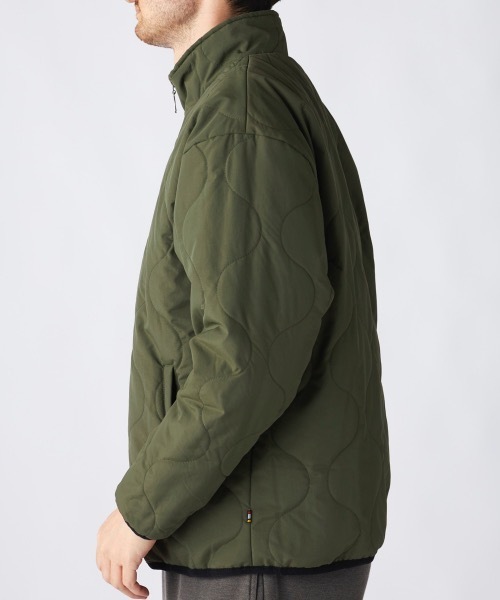 RUSTY（ラスティ）の「【RUSTY/ラスティー】リバーシブル中綿ジャケット（ダウンジャケット/コート・メンズ・ネイビー/カーキ/ブラック・X-LARGE/MEDIUM/LARGE）」の8枚目の写真