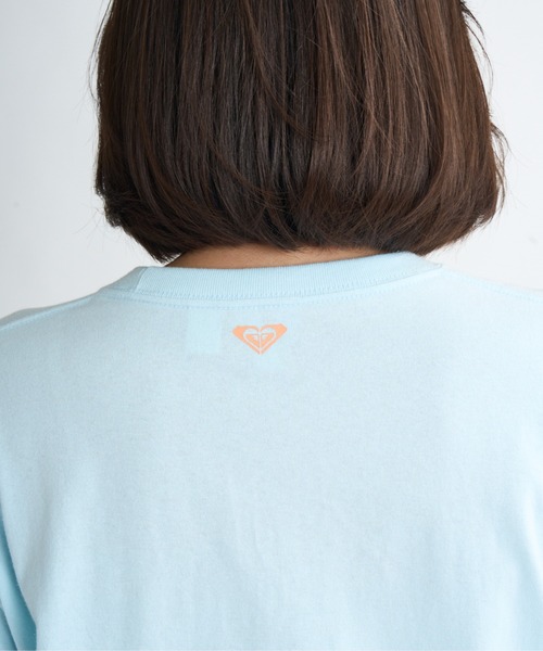 ROXY(ロキシー)の「SUNNY SUNSET TEE /ロキシーフロントプリント半袖Tシャツ(Tシャツ/カットソー・レディース・ミント/ピンク/ホワイト・X-LARGE/MEDIUM/LARGE)」の15枚目の写真
