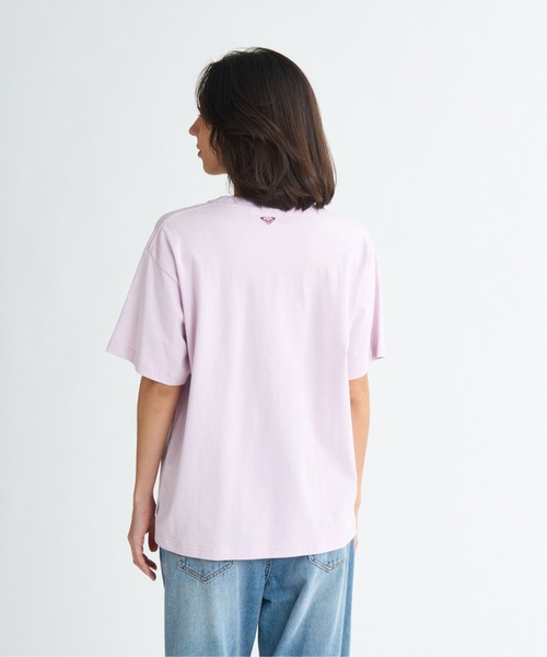 ROXY(ロキシー)の「SUNNY SUNSET TEE /ロキシーフロントプリント半袖Tシャツ(Tシャツ/カットソー・レディース・ミント/ピンク/ホワイト・X-LARGE/MEDIUM/LARGE)」の12枚目の写真