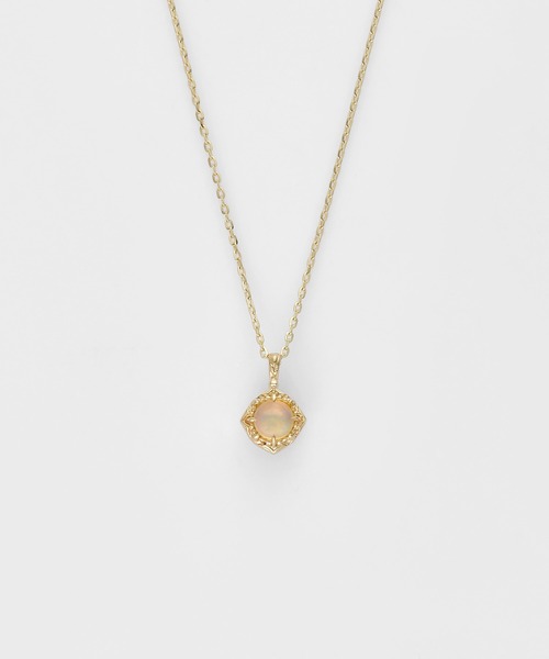 Limited Edition》K10オパール／ダイヤモンドネックレス（ネックレス