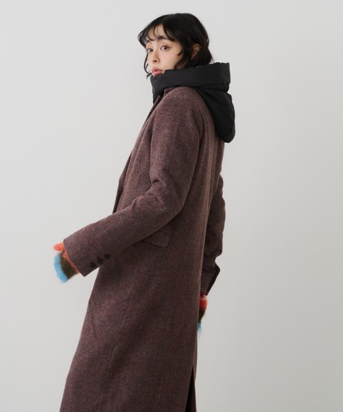 Unitage（ユニテージ）の「中綿フードウォーマー（ネックウォーマー/スヌード・レディース・ブラック・FREE）」の9枚目の写真