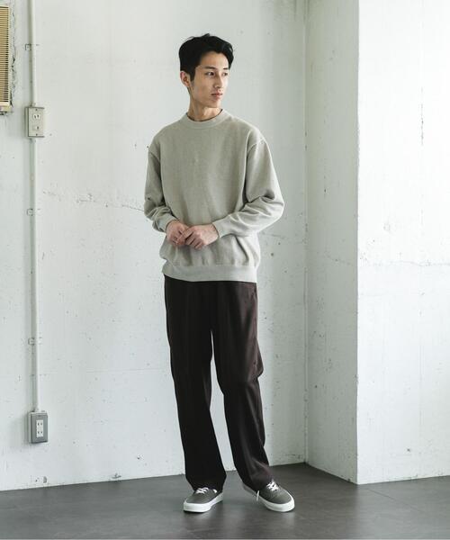 URBAN RESEARCH DOORS（アーバンリサーチドアーズ）の「モールニットプルオーバー（ニット/セーター・メンズ・チャコールグレー/グリーン/ライトベージュ・LARGE/MEDIUM）」の10枚目の写真