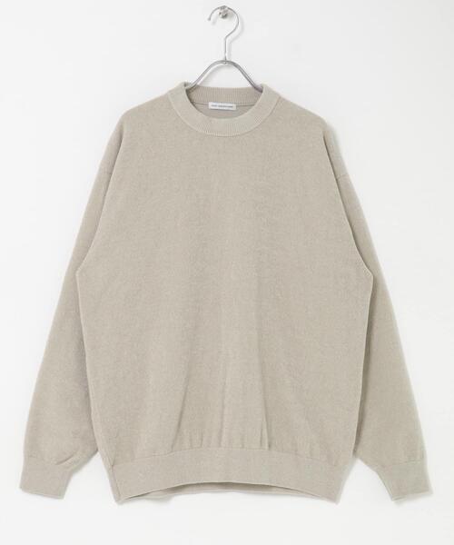 URBAN RESEARCH DOORS（アーバンリサーチドアーズ）の「モールニットプルオーバー（ニット/セーター・メンズ・チャコールグレー/グリーン/ライトベージュ・LARGE/MEDIUM）」の11枚目の写真