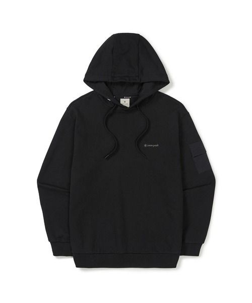 Snow Peak（スノーピーク）の「SnowPeak / Land Pocket Hood T-Shirt ランドポケットフードTシャツ 海外限定（パーカー・メンズ・ライトベージュ/ブラック/カーキ・M/L/XL）」の6枚目の写真