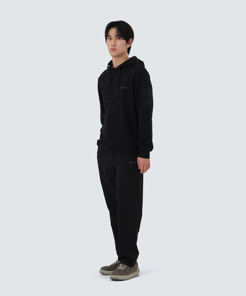 Snow Peak（スノーピーク）の「SnowPeak / Land Pocket Hood T-Shirt ランドポケットフードTシャツ 海外限定（パーカー・メンズ・ライトベージュ/ブラック/カーキ・M/L/XL）」の5枚目の写真