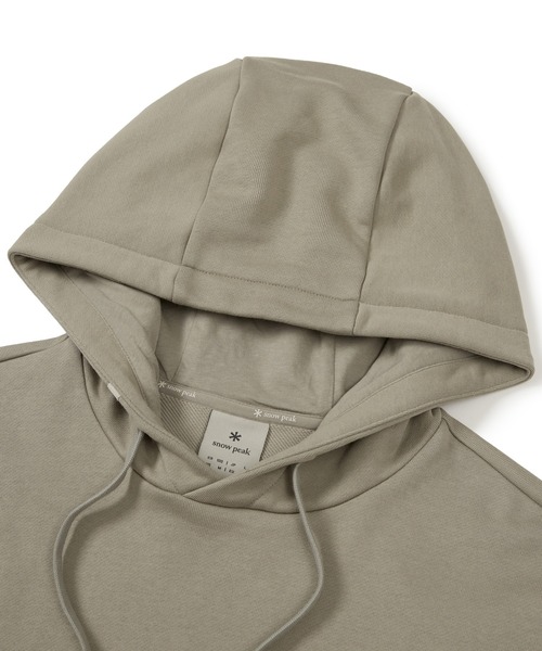 Snow Peak（スノーピーク）の「SnowPeak / Land Pocket Hood T-Shirt ランドポケットフードTシャツ 海外限定（パーカー・メンズ・ライトベージュ/ブラック/カーキ・M/L/XL）」の16枚目の写真