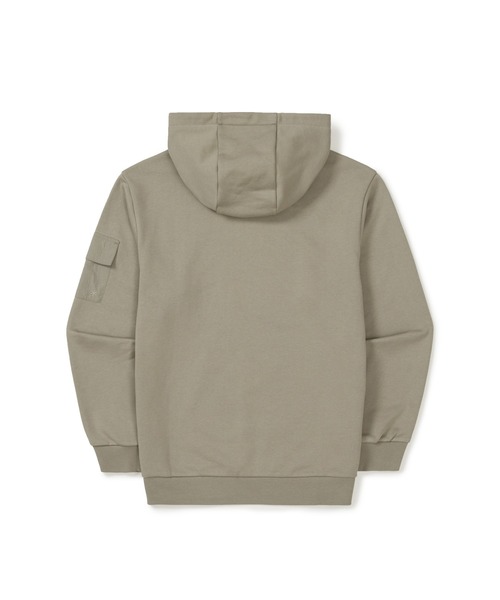 Snow Peak（スノーピーク）の「SnowPeak / Land Pocket Hood T-Shirt ランドポケットフードTシャツ 海外限定（パーカー・メンズ・ライトベージュ/ブラック/カーキ・M/L/XL）」の15枚目の写真