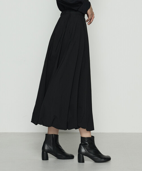 K.T KIYOKO TAKASE（キヨコタカセ）の「エアリータフタ バルーンスカート（スカート・レディース・ブラック/ベージュ/カーキ・11号/9号/7号）」の19枚目の写真