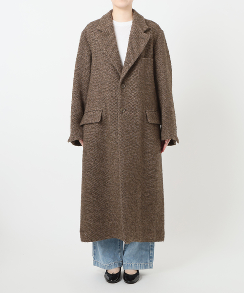 COUTURE D'ADAM/クチュールドアダム アルパカツイードコート（その他