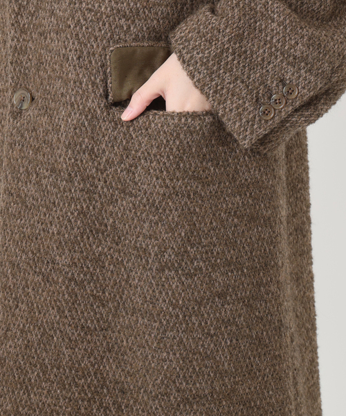 COUTURE D'ADAM/クチュールドアダム アルパカツイードコート（その他