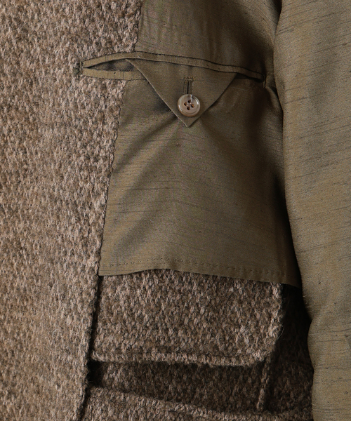 セール】COUTURE D'ADAM/クチュールドアダム アルパカツイードコート