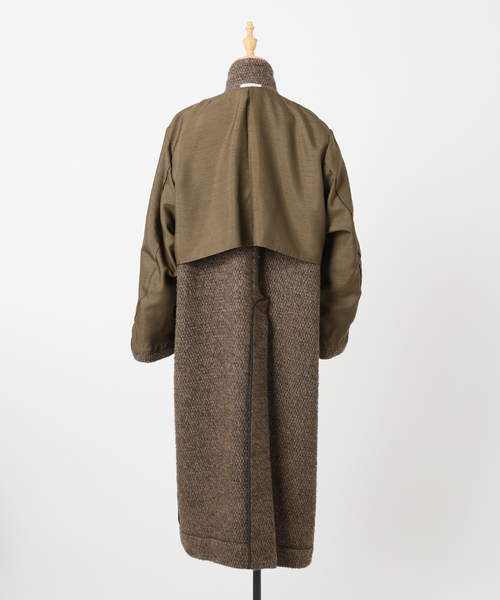 COUTURE D'ADAM/クチュールドアダム アルパカツイードコート（その他