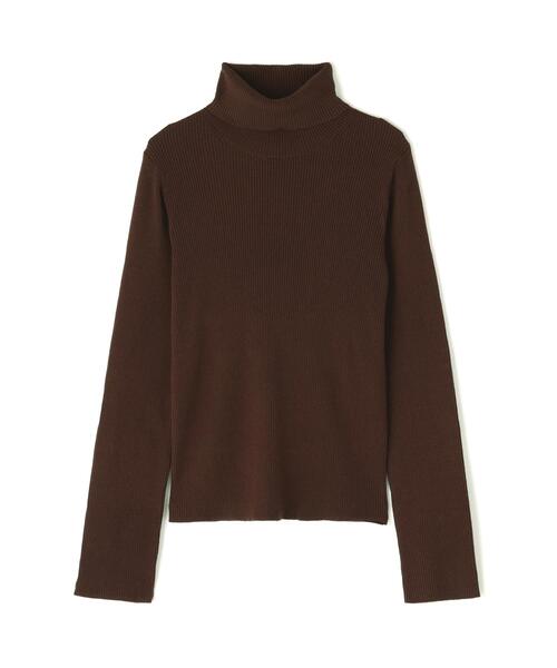 NATURAL BEAUTY BASIC(ナチュラルビューティーベーシック)の「◇【Oggi掲載】ベーシックタートルネックニット(ニット/セーター・レディース・ダークブラウン/レッド/ネイビー/ブルー・FREE)」の5枚目の写真