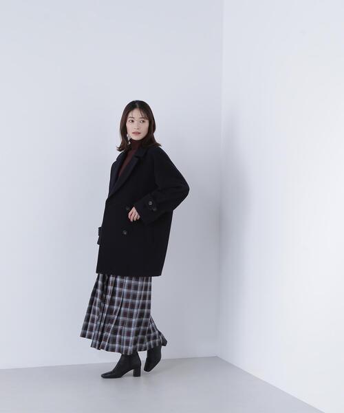 NATURAL BEAUTY BASIC(ナチュラルビューティーベーシック)の「◇【Oggi掲載】ベーシックタートルネックニット(ニット/セーター・レディース・ダークブラウン/レッド/ネイビー/ブルー・FREE)」の18枚目の写真
