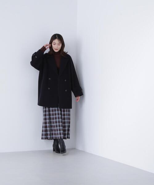 NATURAL BEAUTY BASIC(ナチュラルビューティーベーシック)の「◇【Oggi掲載】ベーシックタートルネックニット(ニット/セーター・レディース・ダークブラウン/レッド/ネイビー/ブルー・FREE)」の22枚目の写真