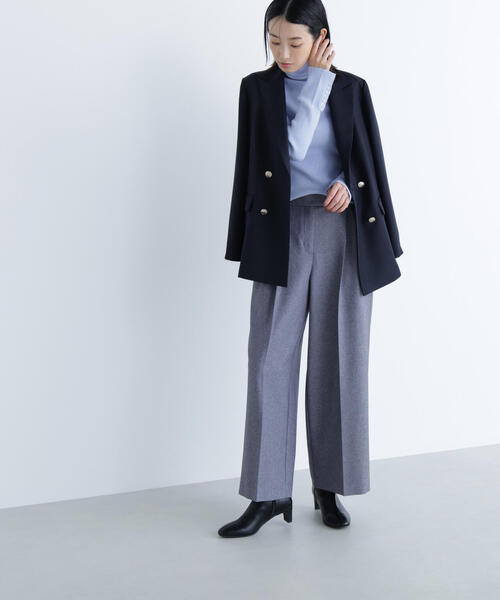 NATURAL BEAUTY BASIC（ナチュラルビューティーベーシック）の「◇【Oggi掲載】ベーシックタートルネックニット（ニット/セーター・レディース・ダークブラウン/レッド/ネイビー/ブルー・FREE）」の20枚目の写真