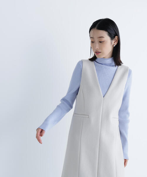 ◇【Oggi掲載】ベーシックタートルネックニット（ニット/セーター