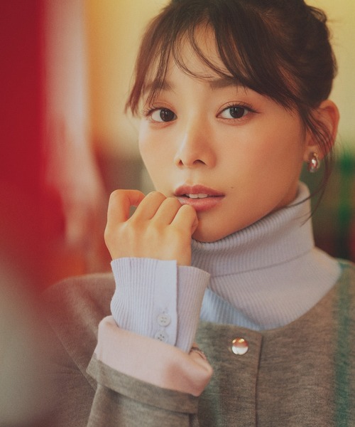 ◇【Oggi掲載】ベーシックタートルネックニット（ニット/セーター