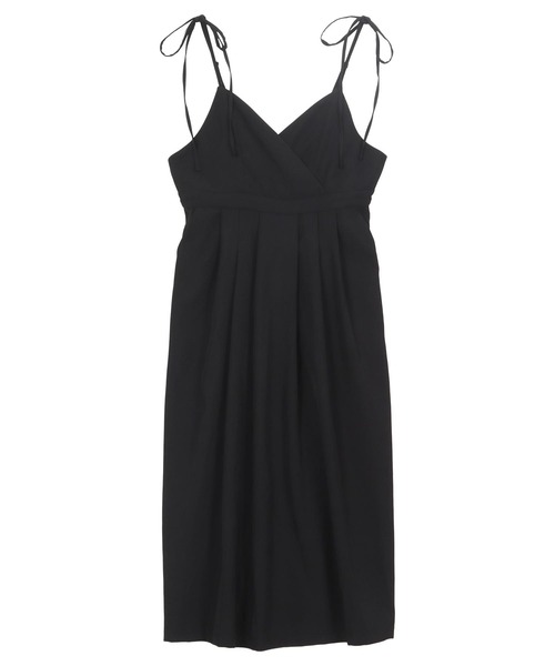 双松桃子さんコラボ ] ショルダーリボンカシュクールエプロン