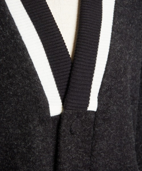 gomme(ゴム)の「モッサジャージ バルーンカーディガン(カーディガン/ボレロ・レディース・チャコールグレー/ブラック・MEDIUM)」の18枚目の写真