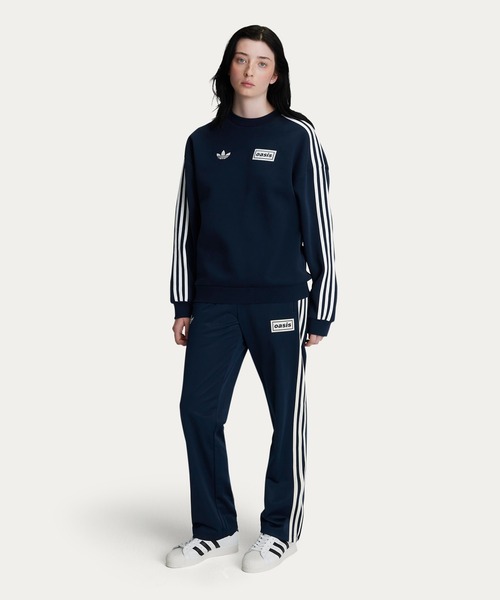 m*_様 Oasis × adidas originals クルーネック スウェ adidas Originals × Oasis ツアー オーバーサイズ クルーネック