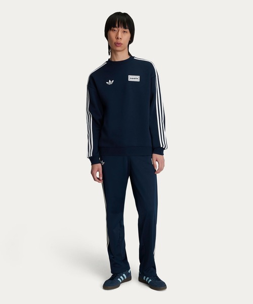 adidas Originals × Oasis ツアー オーバーサイズ クルーネック