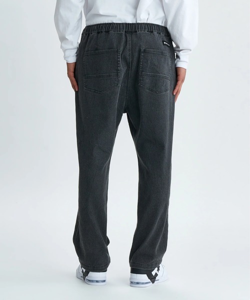 DC SHOES(ディーシーシューズ)の「25 WIDE PANT /DCストレッチウエストゴムワイドシルエットパンツ(その他パンツ・メンズ・インディゴブルー/ライトブルー/カーキ/ブラック/ブラック系その他・MEDIUM/X-LARGE/LARGE)」の8枚目の写真